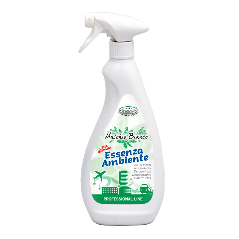 Muschio Bianco Neutralizator de miros, spray cu pulverizator 750ml