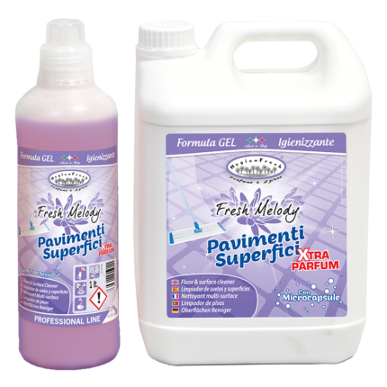 Solutie curatat pardoseli Fresh MelodyPavimenti 1l