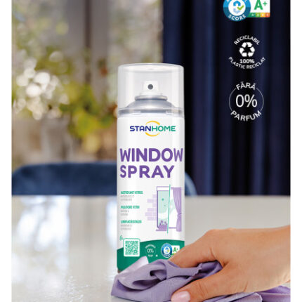 Window Spray Air Label